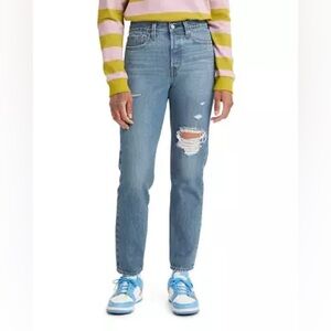Levi’s Women’s Premium Icon Fit High Rise Straight Leg Ankle  Jeans Size 27
